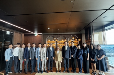 President MyongHo Rhee welcomes delegation from SERC and MKEX from Cambodia