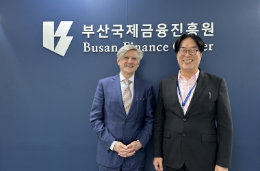Managing Director of International Asset Finance and Director, Bank of America, visited Busan Finance Center