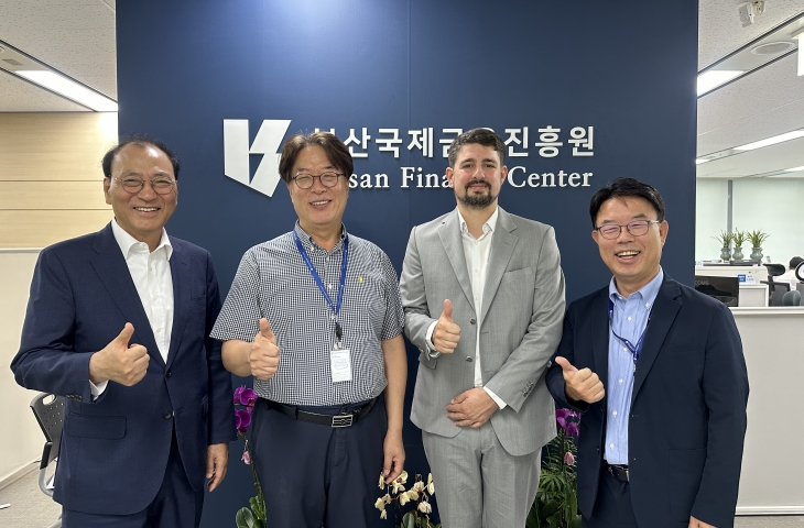 이명호 원장, 마샬아일랜드 선박 등록처 김영민 대표 면담