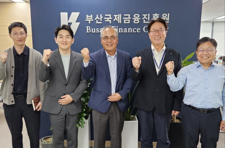 이명호 원장, 조훈 KAIST 교수(한국금융공학회 회장) 및 안세륭 부경대 교수(차기 회장) 면담